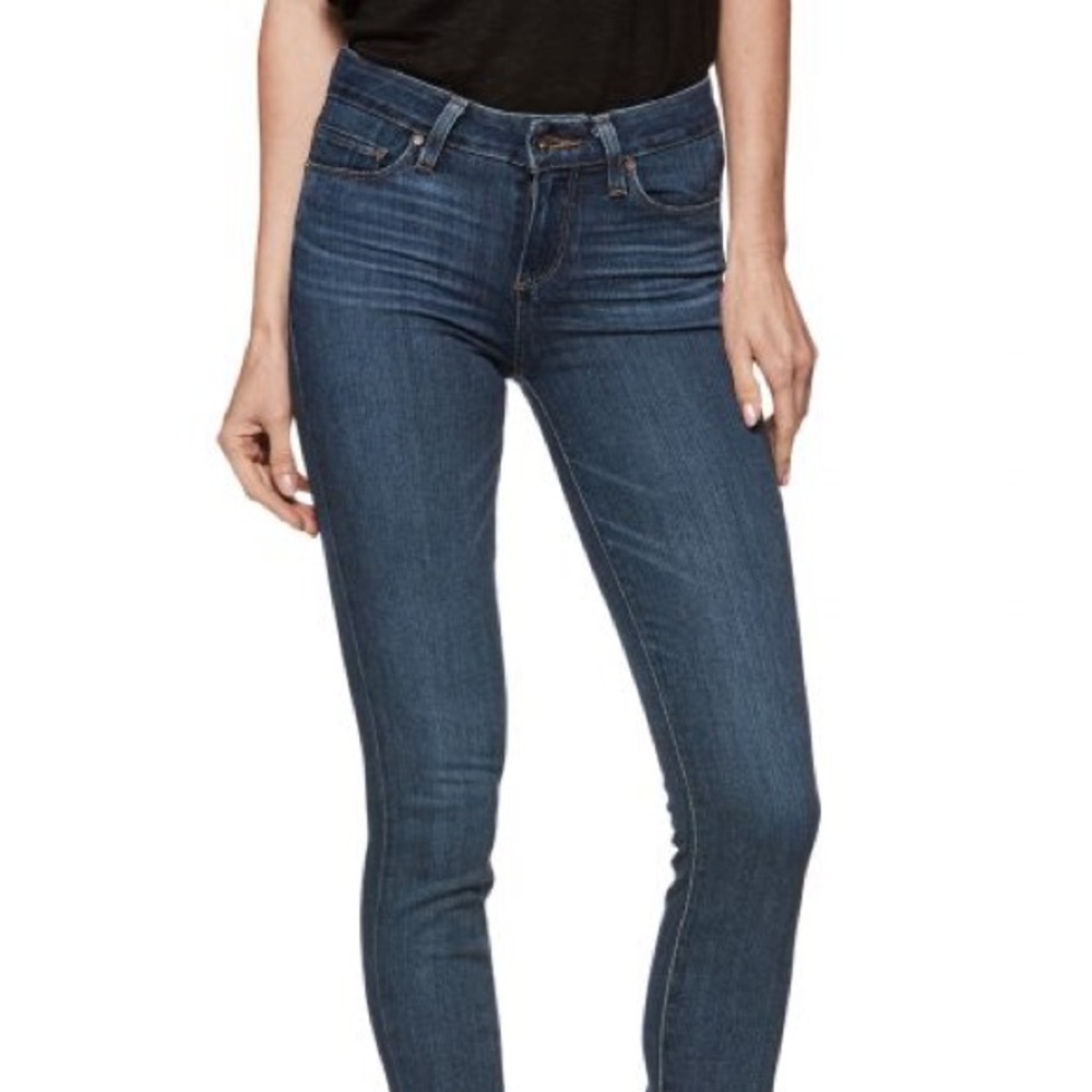 PAIGE Verdugo Ultra Skinny Dark Wash Skinny Jeans